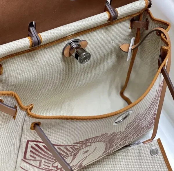 Hermes Herbag 31cm Brown Horse - Image 8