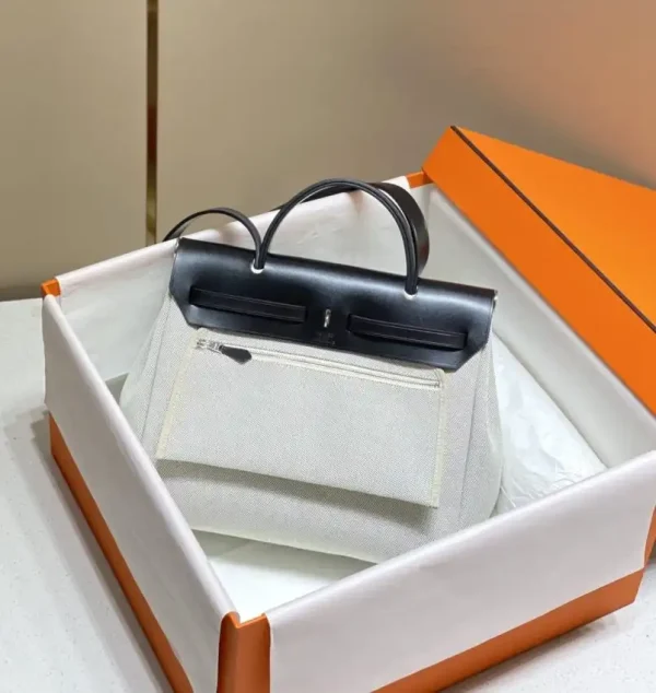 Hermes Herbag 31cm Black Horse - Image 3
