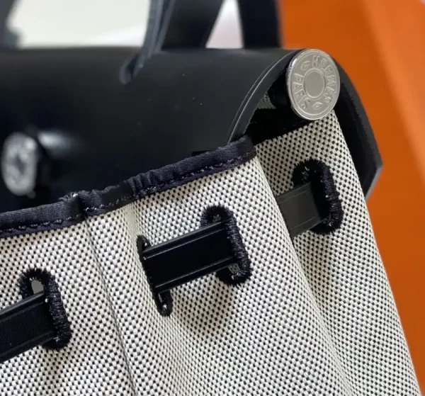 Hermes Herbag 31cm Black Horse - Image 5