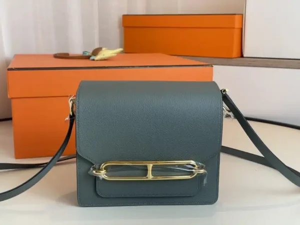 Hermes Sac Roulis Almond Green