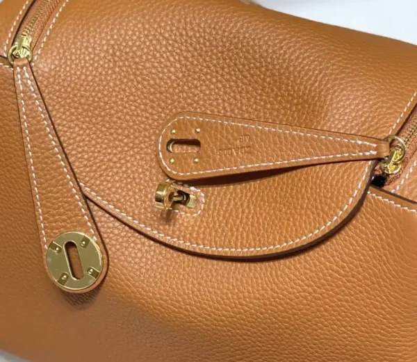 Hermes Lindy Golden Brown - Image 7