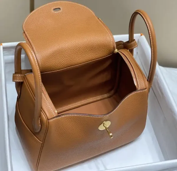 Hermes Lindy Golden Brown - Image 8