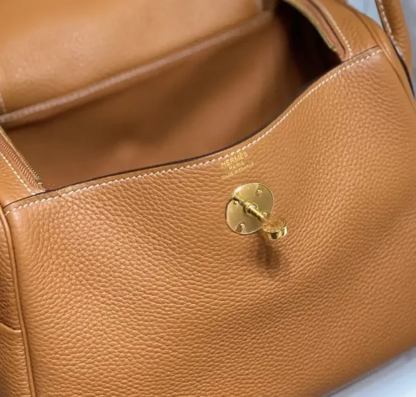 Hermes Lindy Golden Brown - Image 9