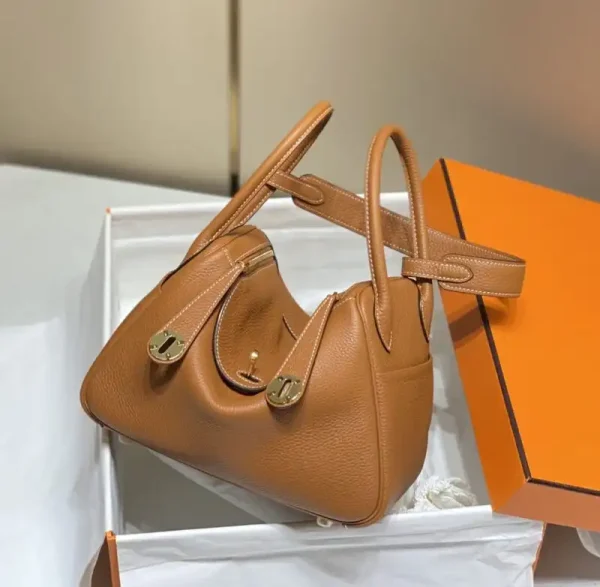 Hermes Lindy Golden Brown