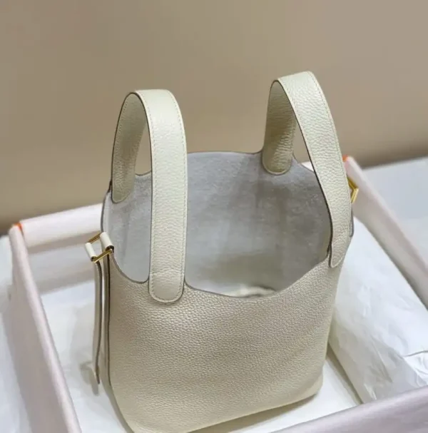 Hermes Picotin Lock White - Image 2