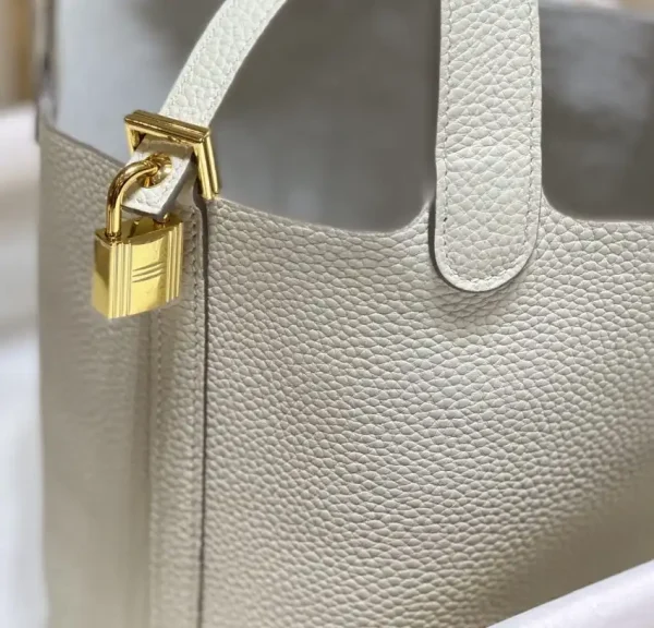Hermes Picotin Lock White - Image 3