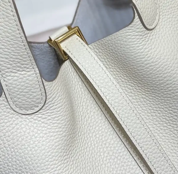Hermes Picotin Lock White - Image 7