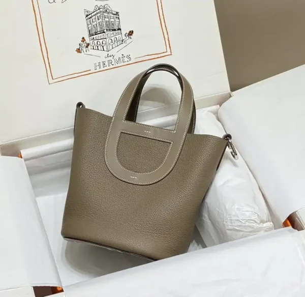 Hermes The Loop Elephant Grey - Image 7