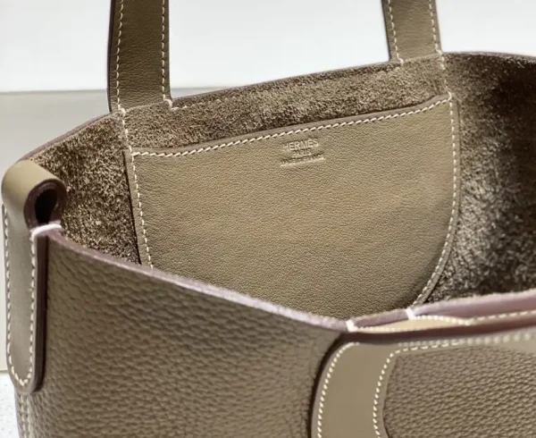 Hermes The Loop Elephant Grey - Image 9