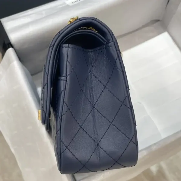 CHANEL 2.55 Bag Blue - Image 6