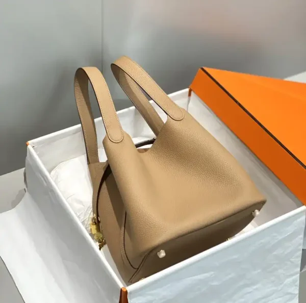 Hermes Picotin Lock Milk Tea - Image 2
