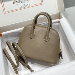 Hermes Mini Bolide – Elephant Gray