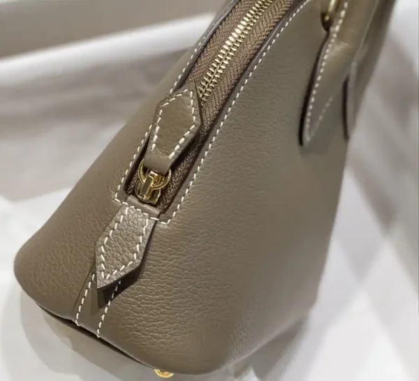 Hermes Mini Bolide – Elephant Gray - Image 8