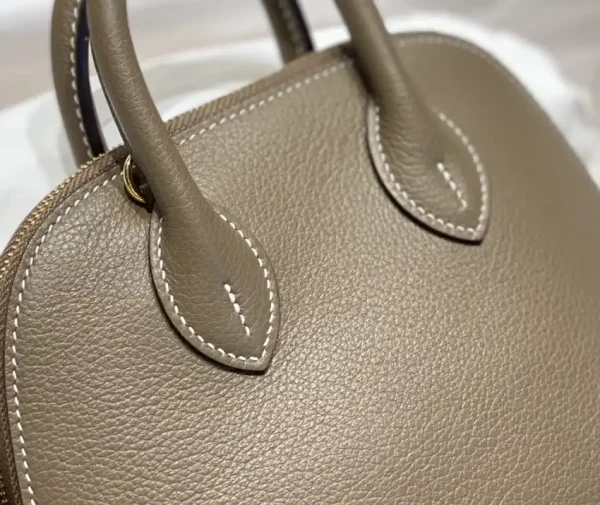 Hermes Mini Bolide – Elephant Gray - Image 9