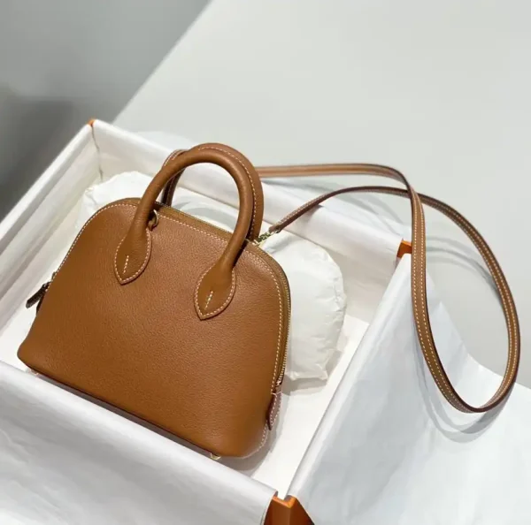 Hermes Mini Bolide – Brown - Image 9