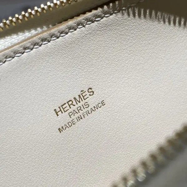 Hermes Mini Bolide – White - Image 5