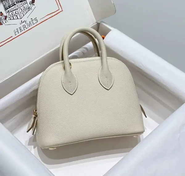Hermes Mini Bolide – White - Image 7