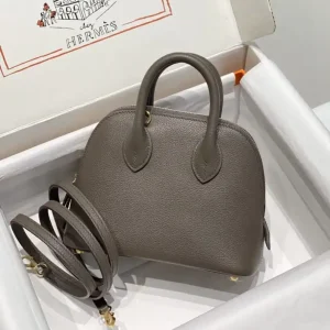 Hermes Mini Bolide -Tin Gray