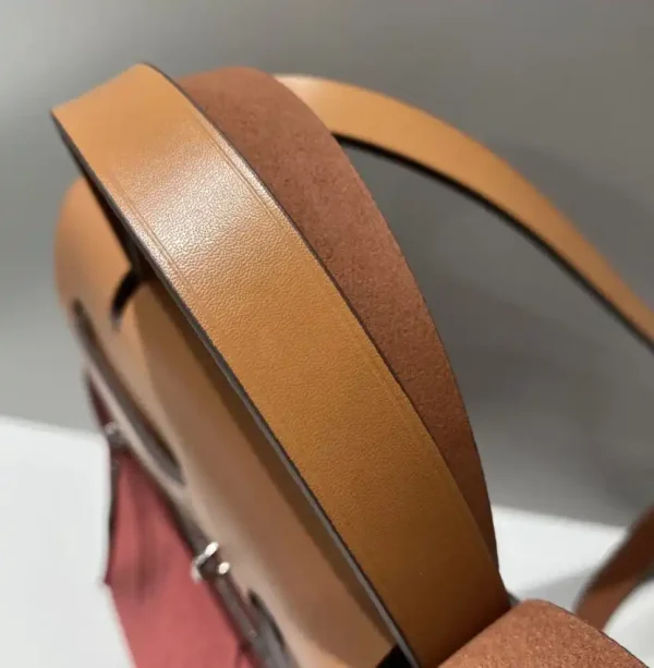 Hermes Herbag 31cm Bordeaux Red - Image 4