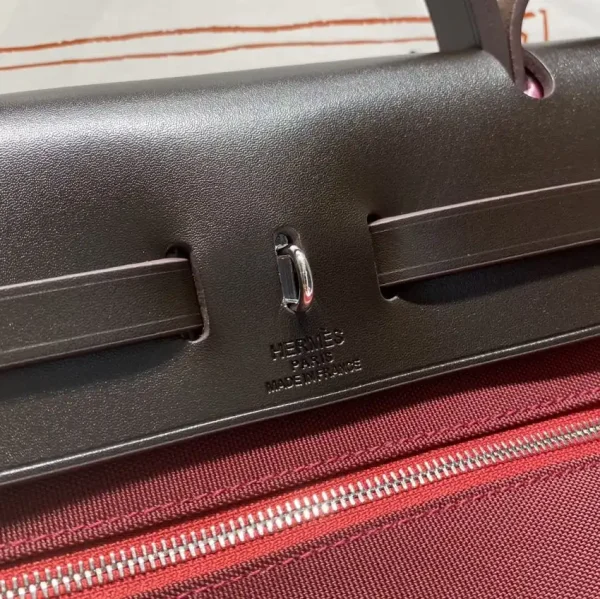 Hermes Herbag 31cm Pink - Image 9
