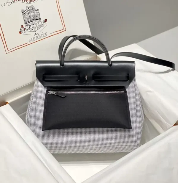 Hermes Herbag 31cm White - Image 2