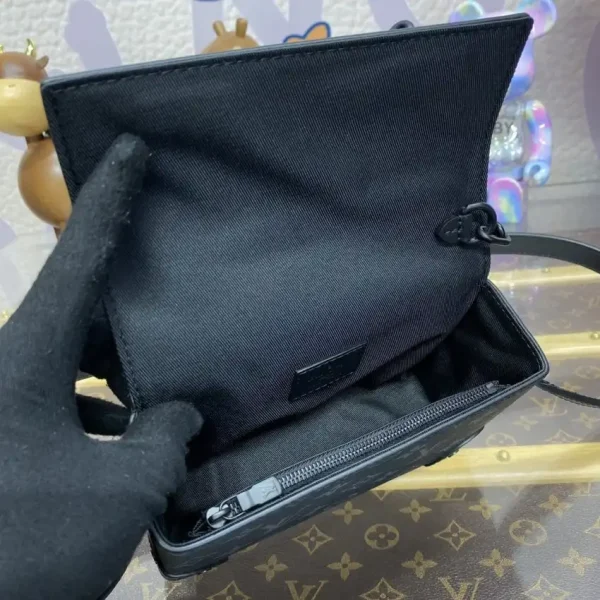 Louis Vuitton Steamer Wearable Wallet Black Canvas - Image 2