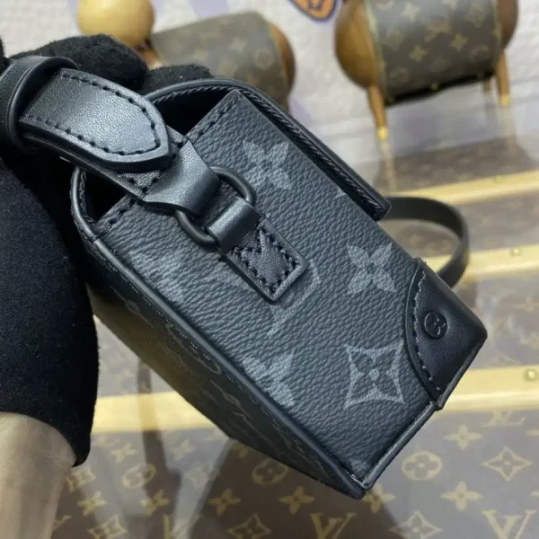Louis Vuitton Steamer Wearable Wallet Black Canvas - Image 3