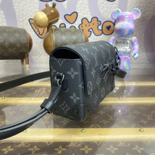 Louis Vuitton Steamer Wearable Wallet Black Canvas - Image 6