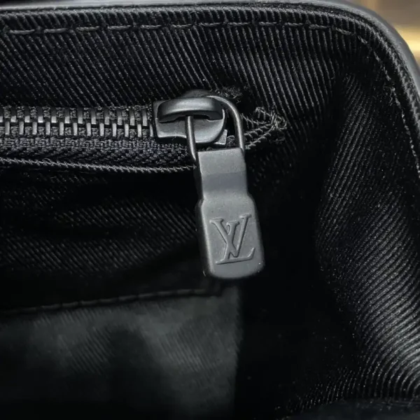 Louis Vuitton Steamer Wearable Wallet Black Canvas - Image 9