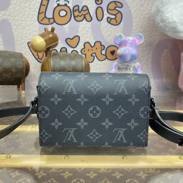 Louis Vuitton Steamer Wearable Wallet Black Canvas - Image 10