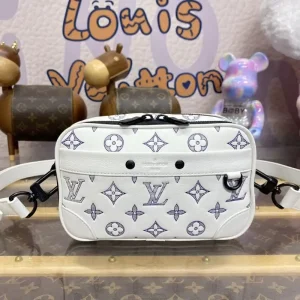 Louis Vuitton Alpha Messenger White Canvas