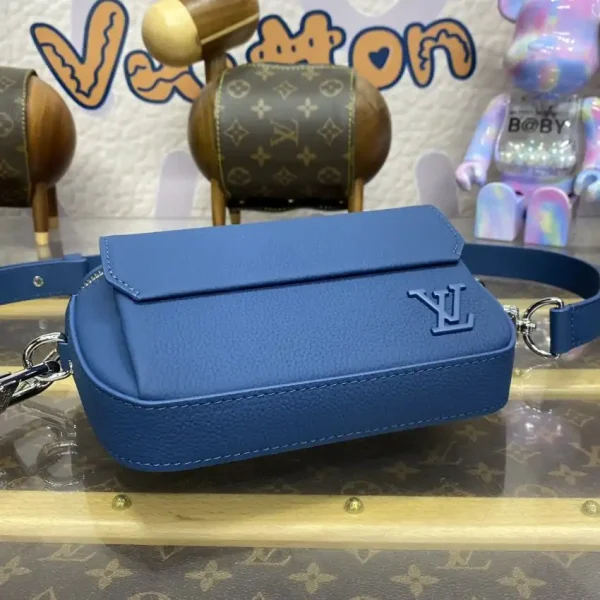 Louis Vuitton Pilot Wearable Wallet Blue - Image 3