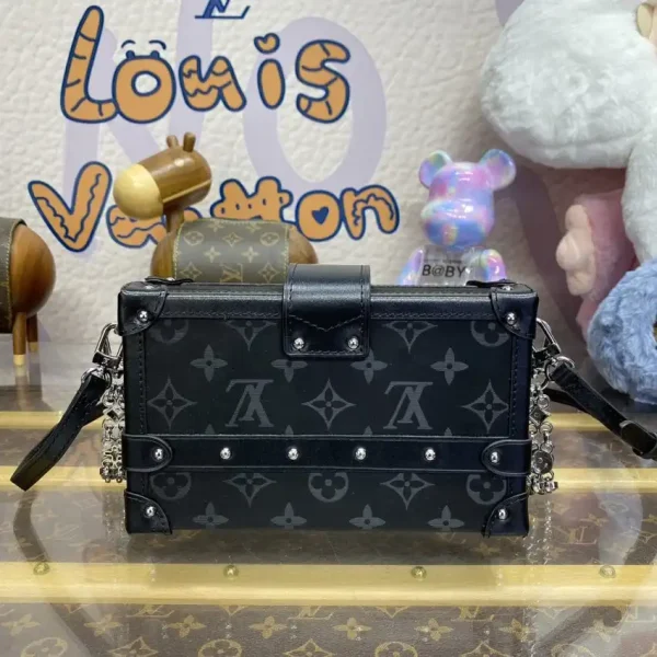 Louis Vuitton Petite Malle Black - Image 4