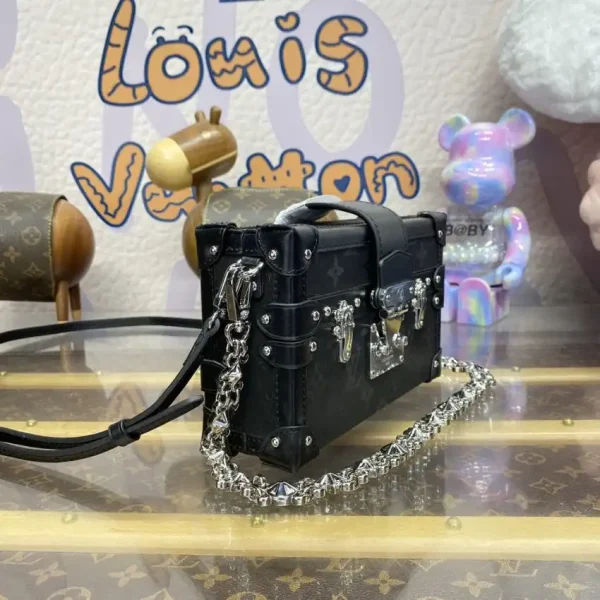 Louis Vuitton Petite Malle Black - Image 8