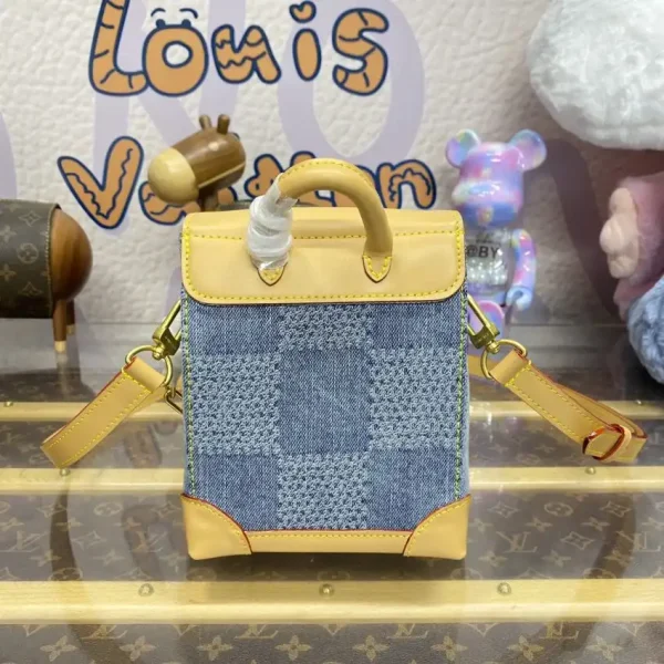 Louis Vuitton Nano Steamer Denim - Image 2