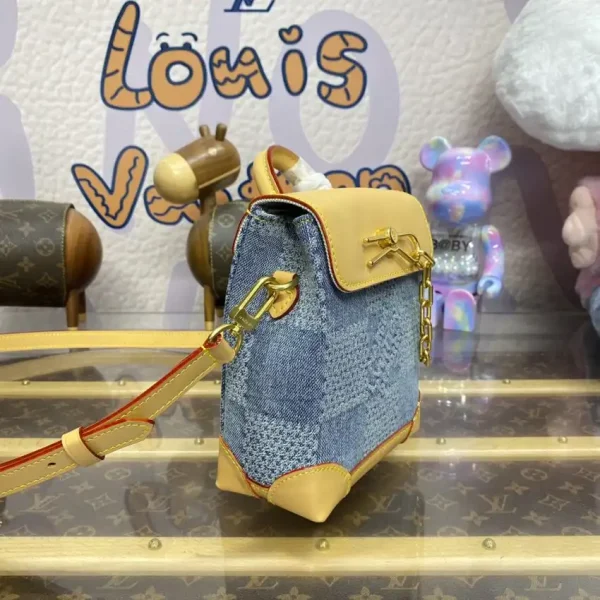Louis Vuitton Nano Steamer Denim - Image 3