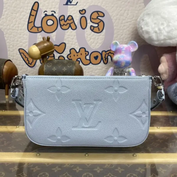 Louis Vuitton Multi Pochette Accessoires Light Blue - Image 3