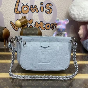 Louis Vuitton Multi Pochette Accessoires Light Blue