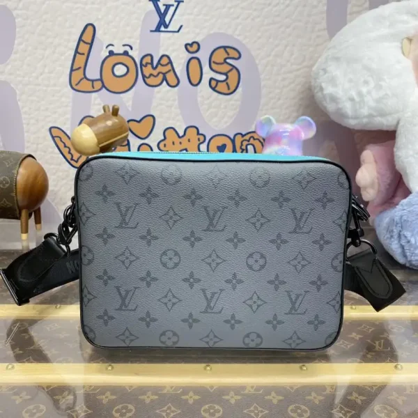 Louis Vuitton Trio Messenger Grey&Tiffany - Image 9