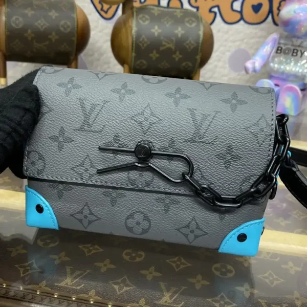 Louis Vuitton Steamer Wearable Wallet Grey - Image 11