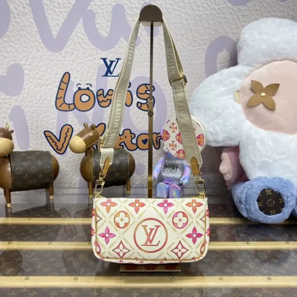 Louis Vuitton Multi Pochette Accessoires Orange - Image 6