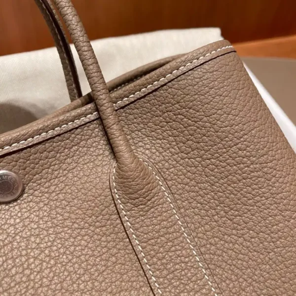 Hermes Garden Party 30cm Etoupe - Image 2