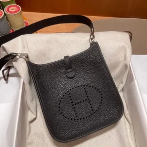 Hermes  Evelyne II TPM Black Strap