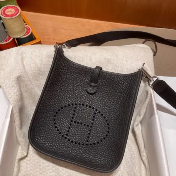 Hermes  Evelyne II TPM Black Strap - Image 3