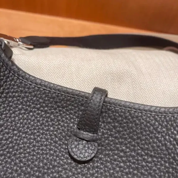 Hermes  Evelyne II TPM Black Strap - Image 4