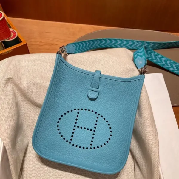 Hermes  Evelyne II TPM Blue - Image 3