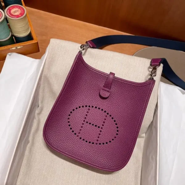 Hermes  Evelyne II TPM Purple - Image 3