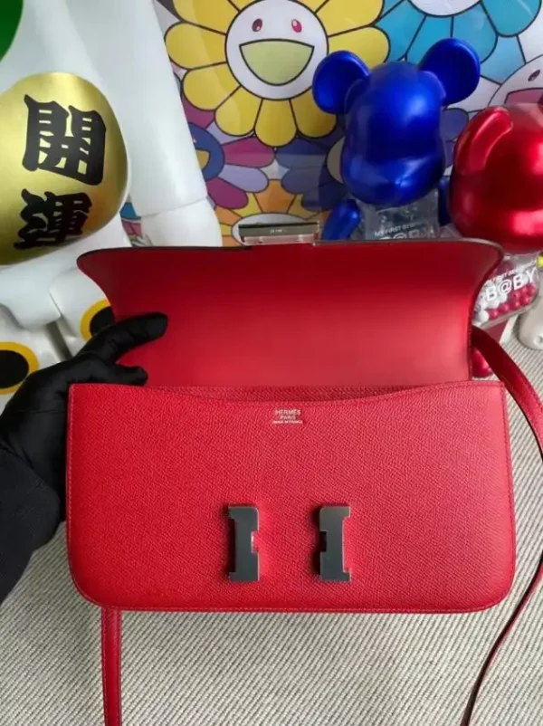 Hermes Constance 26cm Red - Image 4