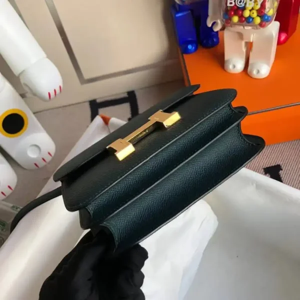 Hermes Constance 18cm Dark Green - Image 2
