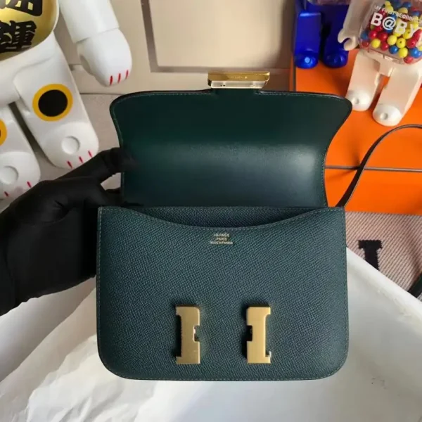 Hermes Constance 18cm Dark Green - Image 5